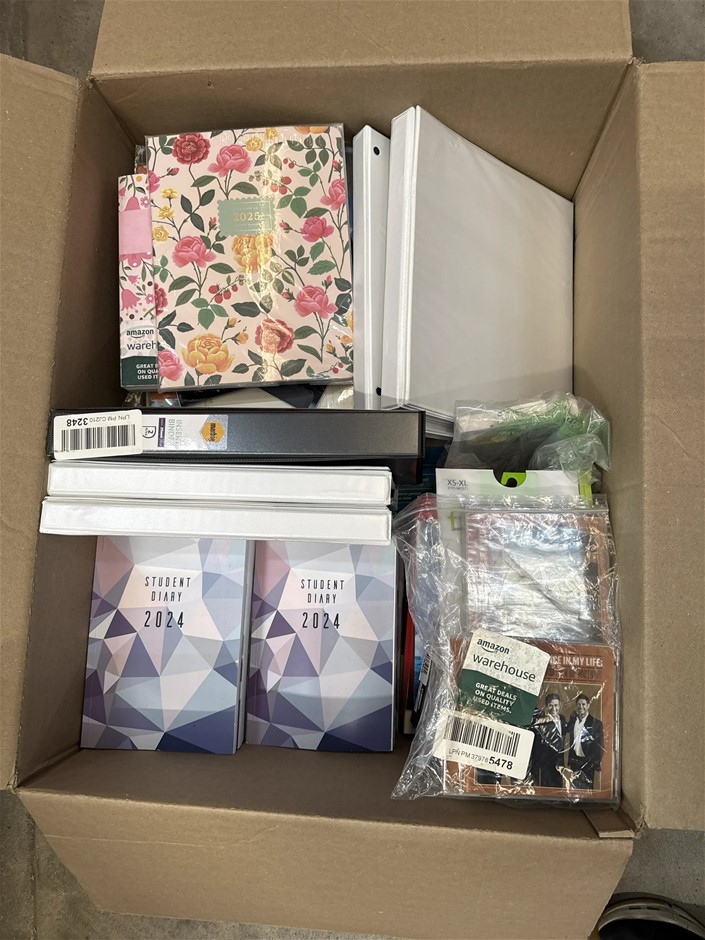 Assorted Planner, CD, & Stationery Bundle