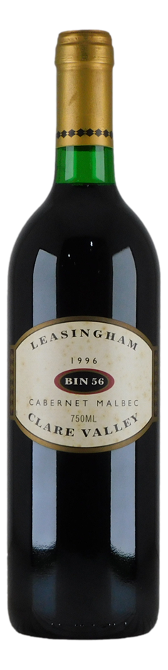 Leasingham BIN 56 Cabernet Malbec 1996 (1x 750mL), Clare Valley.