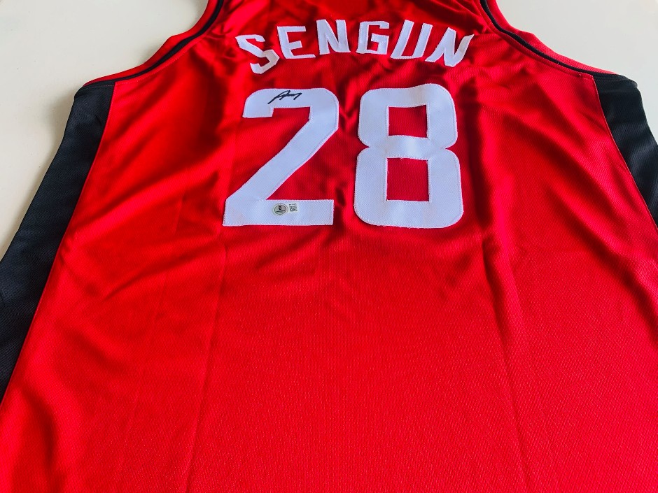 Alperen Sengun signed Jersey - Houston Rockets - Beckett authenticity