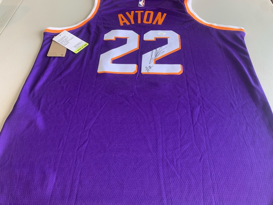 Deandre Ayton signed jersey Nike - Rookie Auto Jersey - JSA authentication