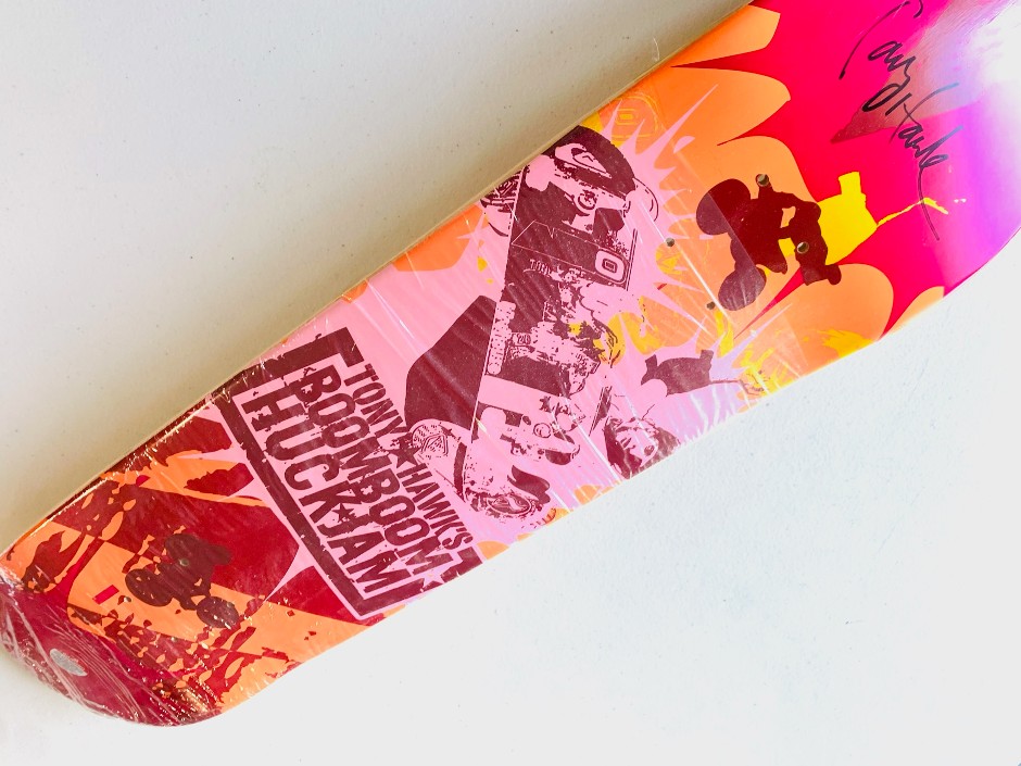 Tony Hawk Signed Huck Jam Skateboard Deck -CK LOA