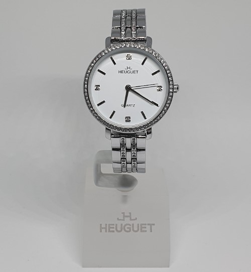 HEUGUET Celestia Women's Dress Watch — Silver