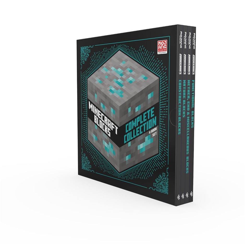 18 x Minecraft 'Blocks' 4-Copy Slipcase: The Definitive Illustrated Guide T