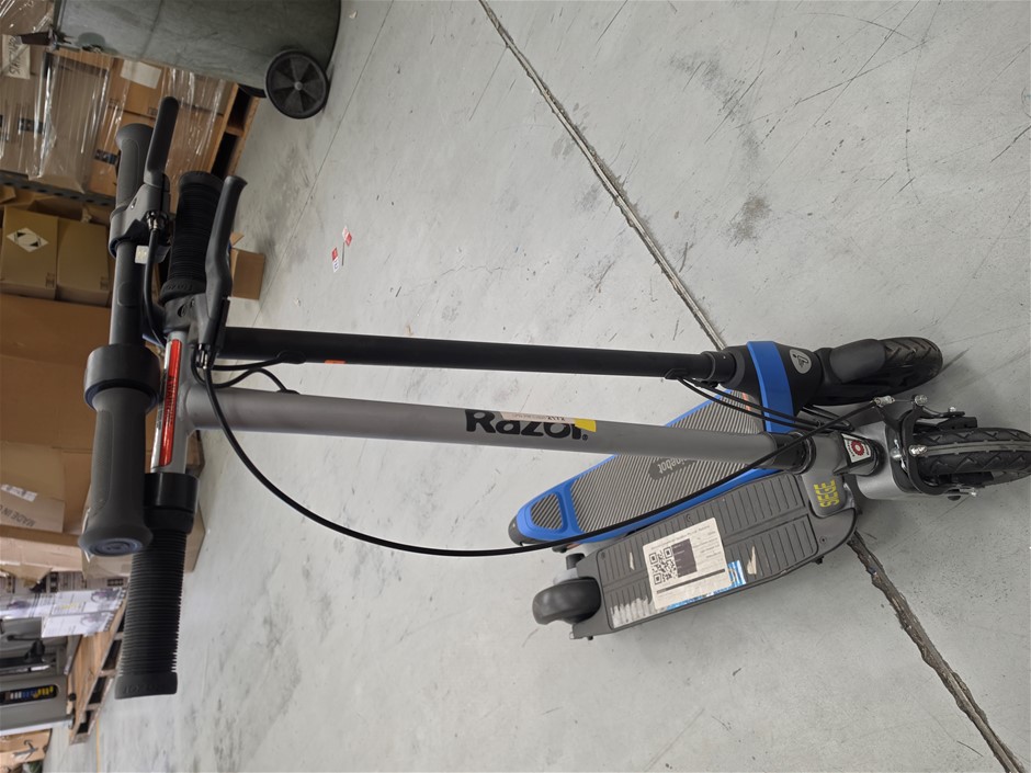 Ninebot and SIEGE Electric Scooters. NB: Both Scooters Are Missing Chargers