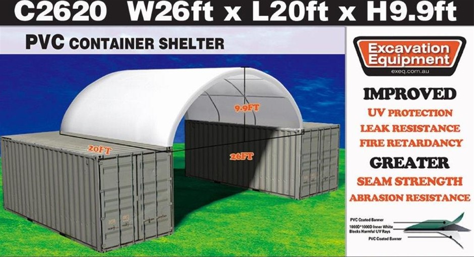 Heavy duty 20ft Container Shelter(Unused)