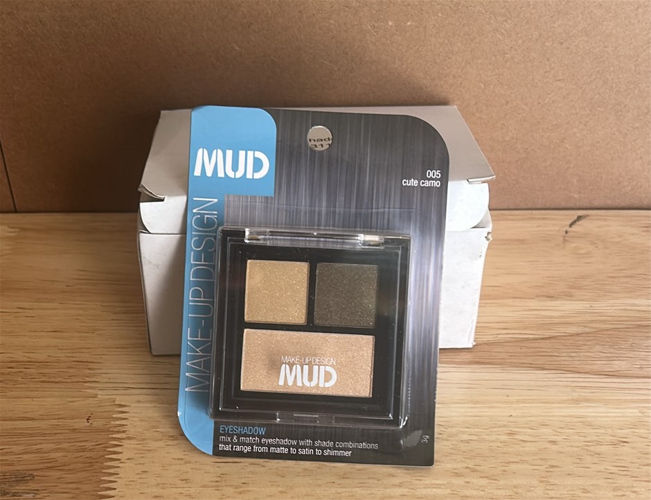 3x MUD Eyeshadow Makeup
