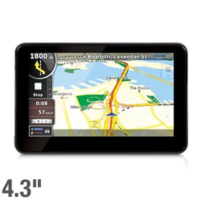 Navig8r 4.3" Widescreen GPS Navigation S