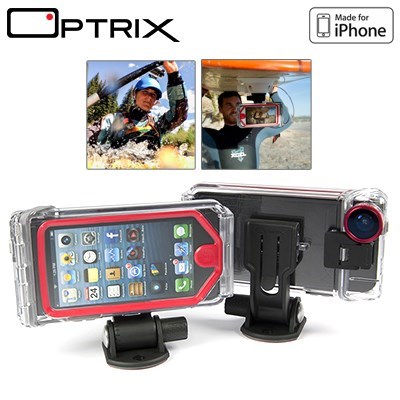 Optrix XD5 Action Case with Video Lens: 