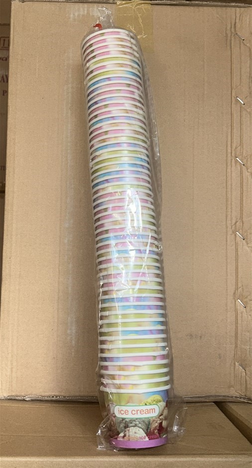 250x 4oz Ice Cream Cups