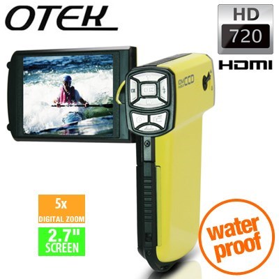 Otek Yellow DVH7B2 HD Waterproof Video C