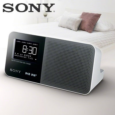 Sony XDRC706DBP DAB+/FM Digital Clock Ra