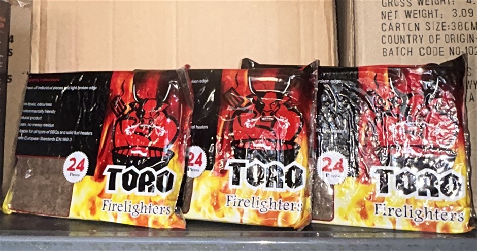 3x TORO Firelighter Packs