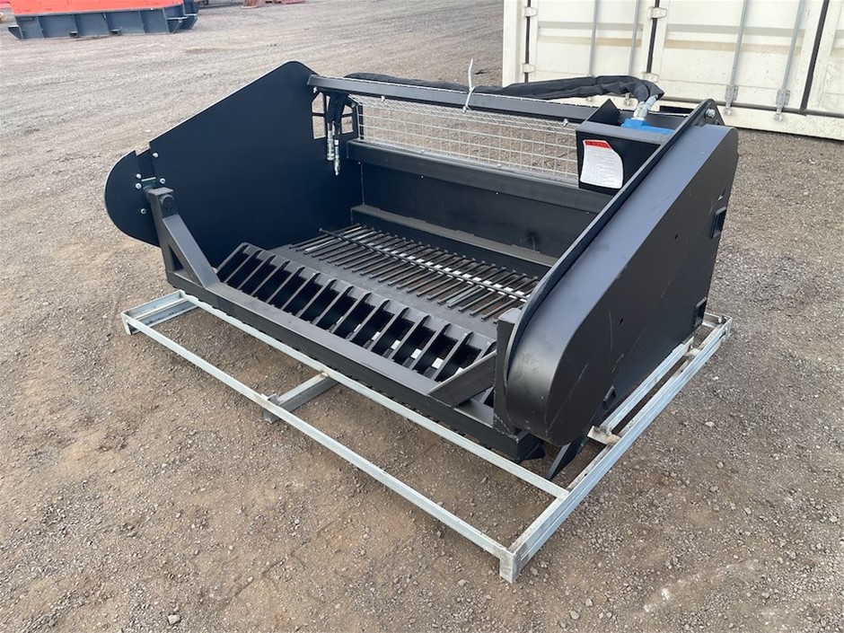 Rock Picking Bucket to Suit Skid Steer(Unused)