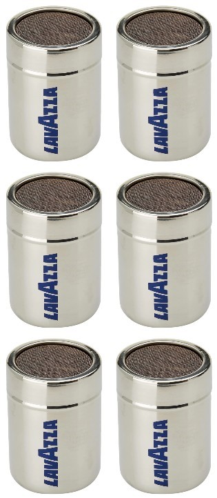 Lavazza Stainless Steel Fine Mesh Shaker 6pcs