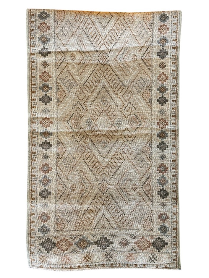 MINERAL SPRINGS Printed Natural Pattern Memory Foam Floor Runner (61cm x 21