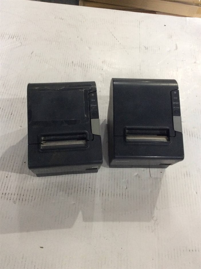 Assorted Receipt, Thermal Label Printers & Power Supply