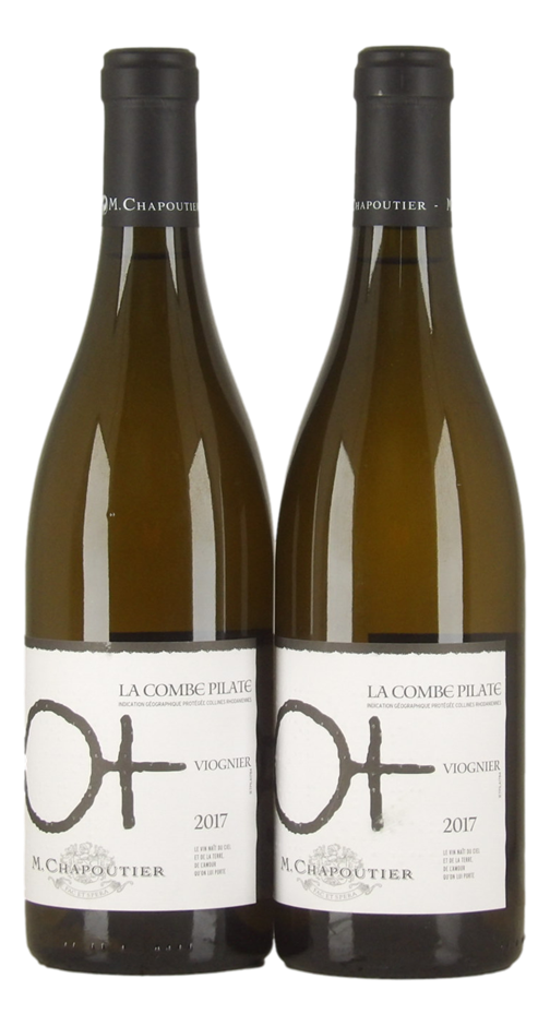 M. Chapoutier La Combe Pilate Viognier 2017 (2x 750mL), France.