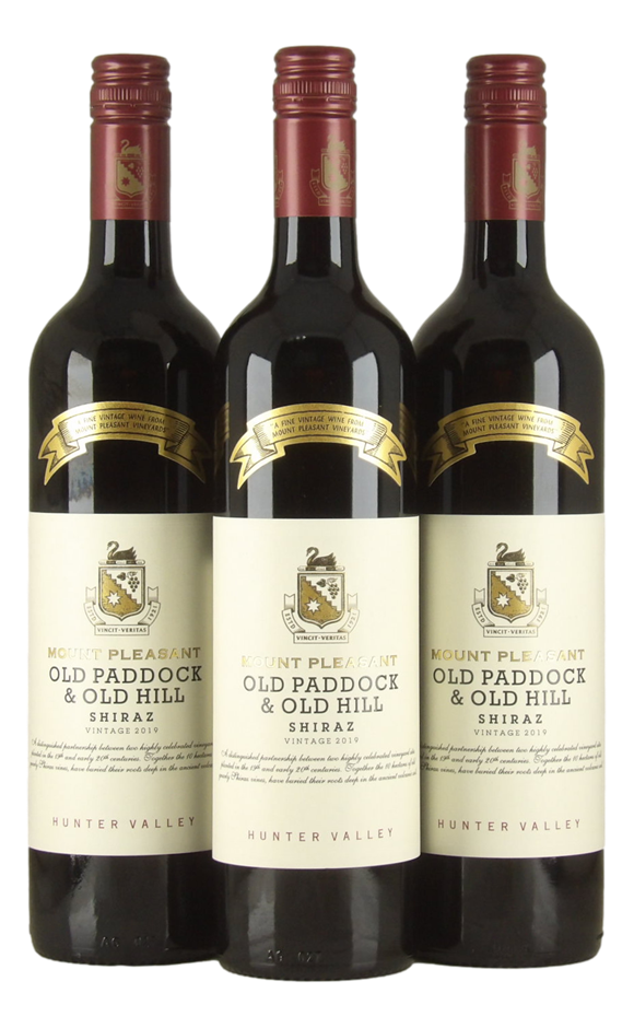 Mount Pleasant OP & OH Shiraz 2019 (3x 750mL), Hunter Valley.