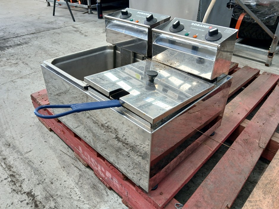 Roband F28 Double Pan Counter Top Deep Fryer
