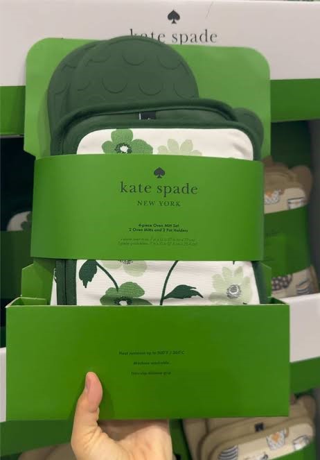 10 x KATE SPADE Silicone Oven Mitts/Pot Holders (combination of both). NB: