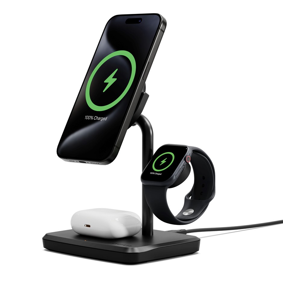 CYGNETT 3-in-1 Magnetic Wireless Charger. NB: Minor use, not in original pa