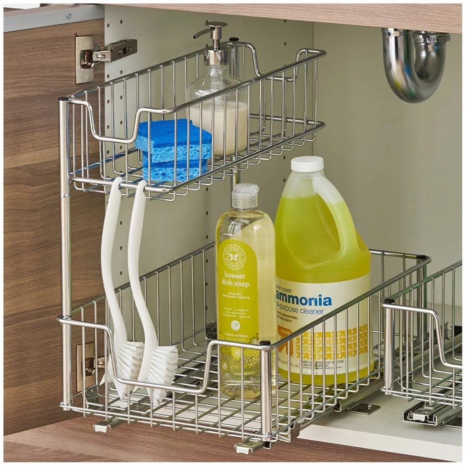 Trinity EcoStorage Sliding Undersink Organiser. NB: Not in original packagi