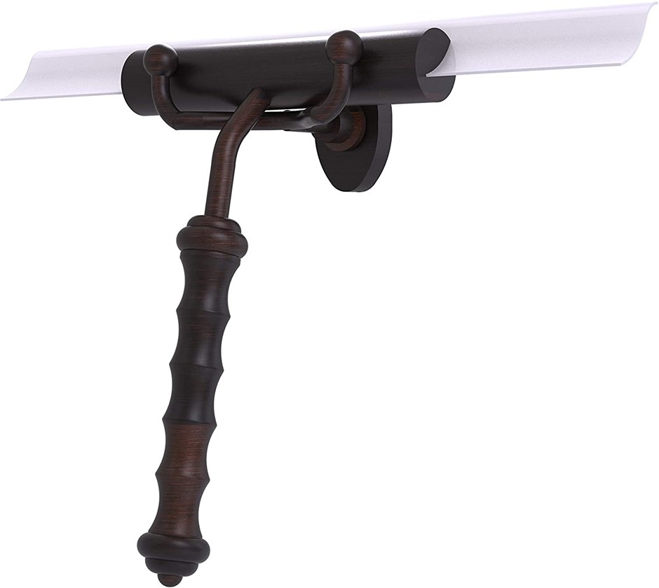 2 X ALLIED BRASS Shower Squeegee with Wavy Handle, 25.4 x 25.4 x 38.1cm, Ve