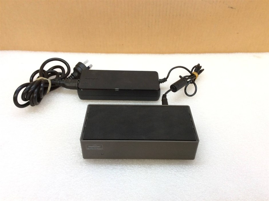 Targus APA150205 AC Adapter + DOCK190 USB-C Dual Video 4K Dock