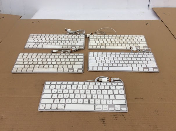 Apple A1242 Wired Keyboard (Lot of 5)