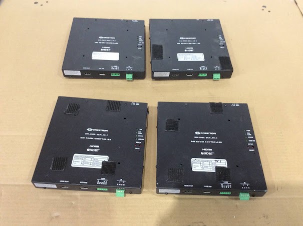 Crestron DM-RMC-SCALER-C DM Room Controller (Lot of 4)