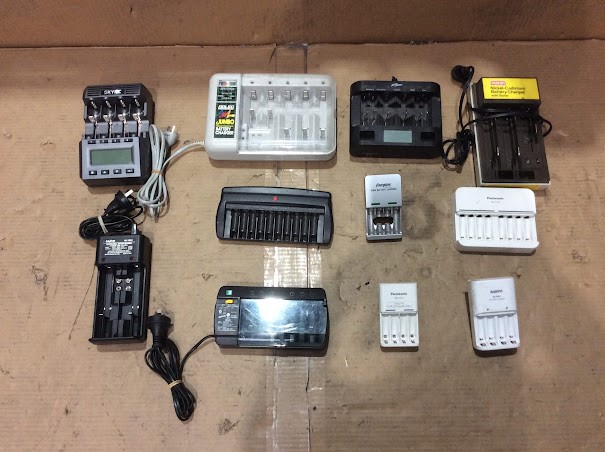 Panasonic/SANYO Mixed Brand and Model Battery Chargers