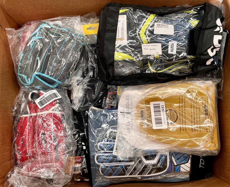 Assorted Protective Sports Gear Including DSC, PUMA & More. NB: Sold as sho