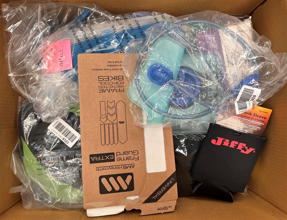 Assorted Sports Products. NB: Sold as shown in image.