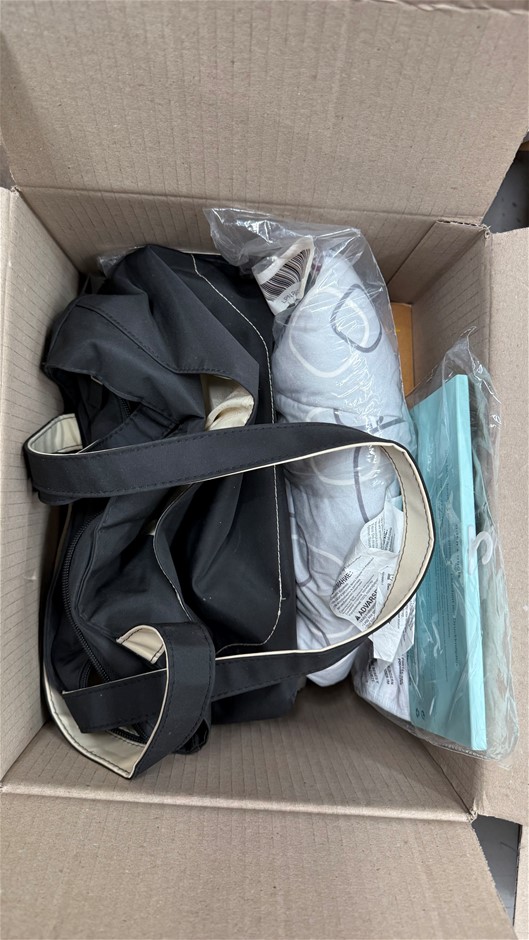 Assorted Box of Baby Items. NB: Items may not be in original packaging and