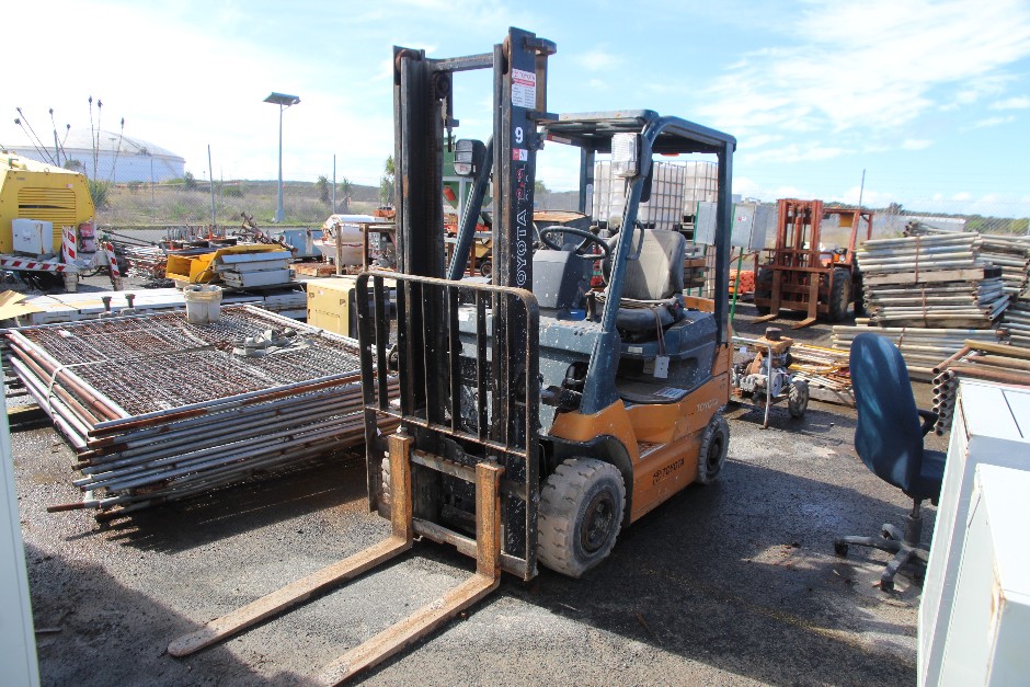 Toyota 7FB18 4 Wheel Counterbalance Forklift