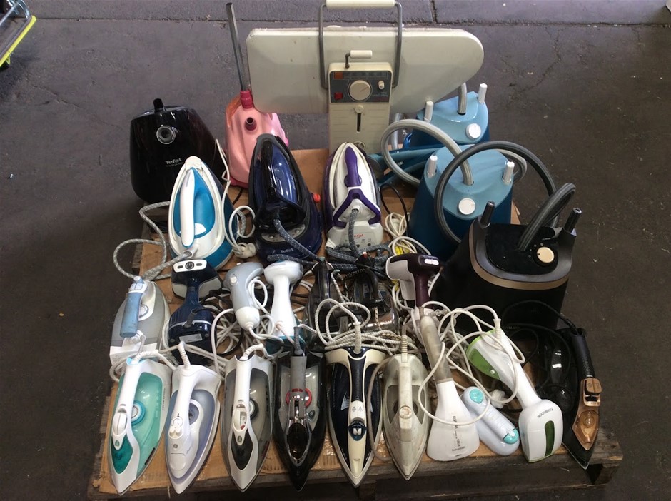 Mixed Brand Steam Irons, Garment Steamers & Clothes Pressing Appliances