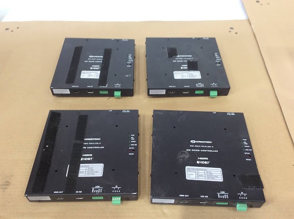 Crestron DM-RMC-SCALER-C DM Room Controller (Lot of 4)