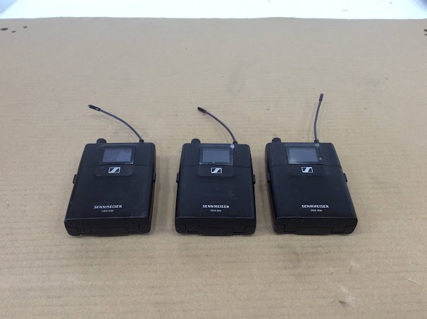 Sennheiser XSW IEM EK Stereo Receiver (Lot of 3)