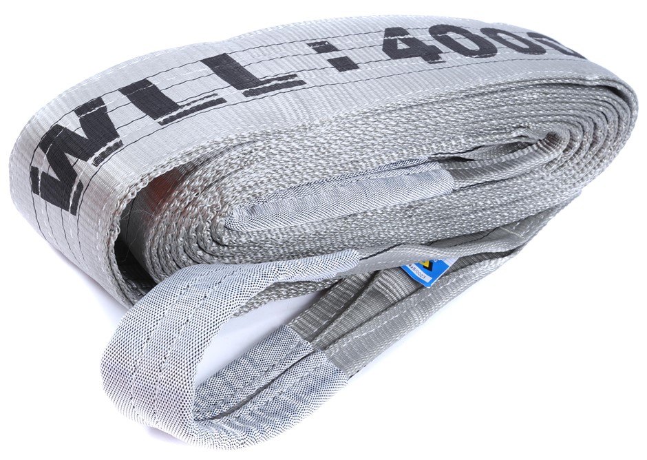 Flat Webb Lifting Sling, WLL 4000kg x 8M (With Test Cert).