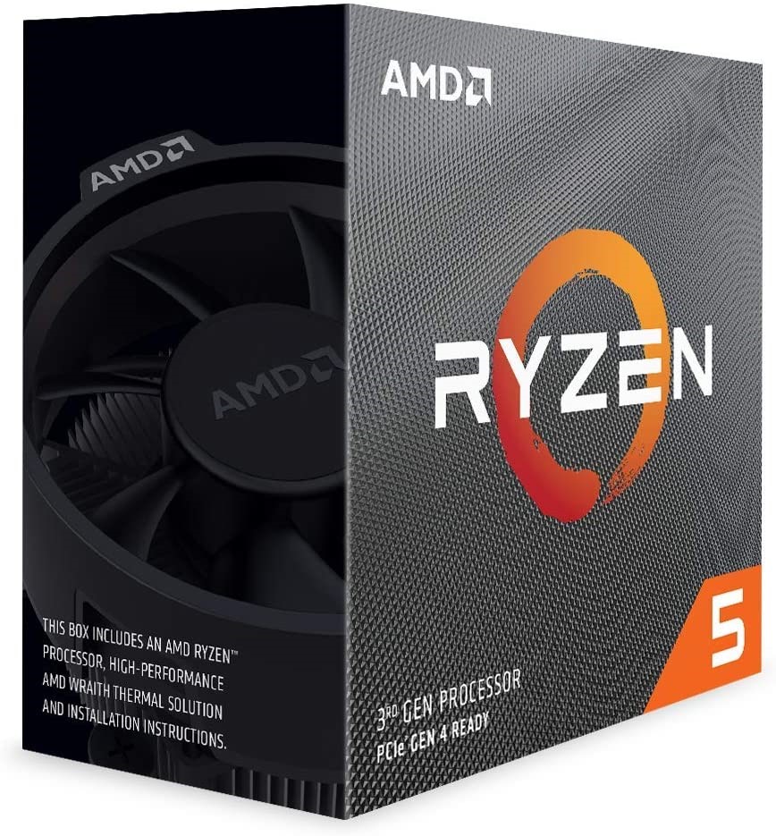 AMD Ryzen 5 3600 3.6 GHz 6-Core/12 Threads AM4 Processor. NB: Minor Use, No