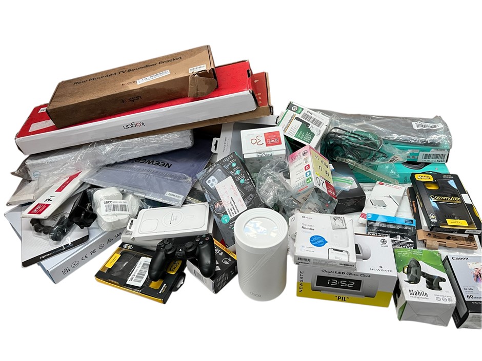 Assorted Electronics & Accessories. (Big Box) NB: Products Are Untested/Con