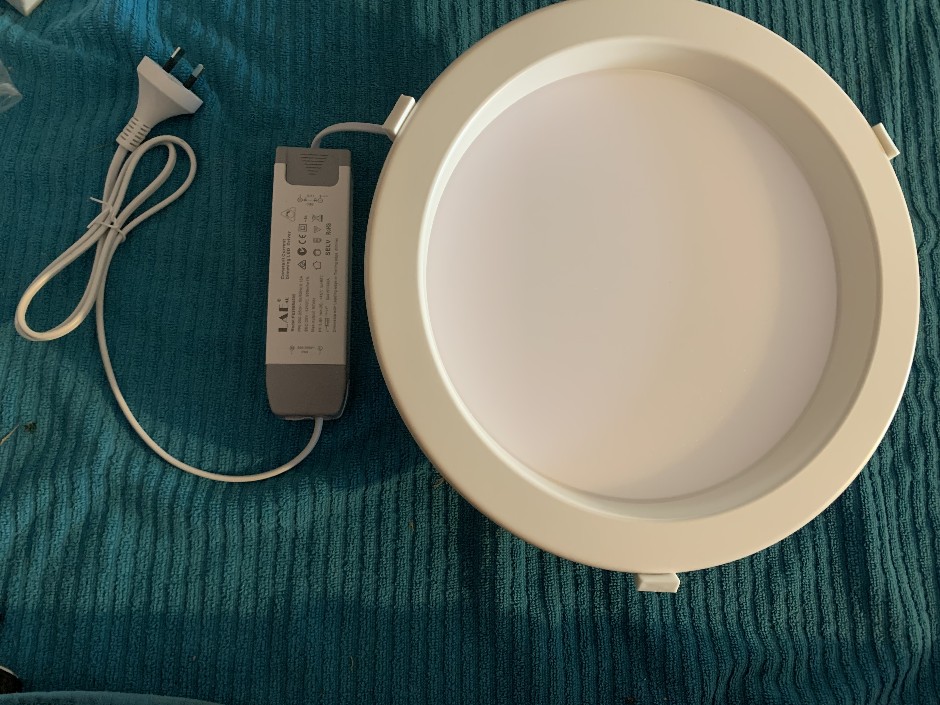 3 x LAE LED Pure Aluminium LED Downlights, 40W (Unused)