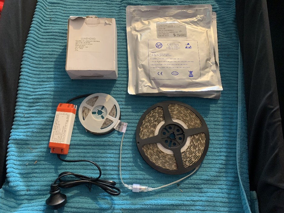 <p>3 x Jinhang LED Light Strips (Unused)</p>