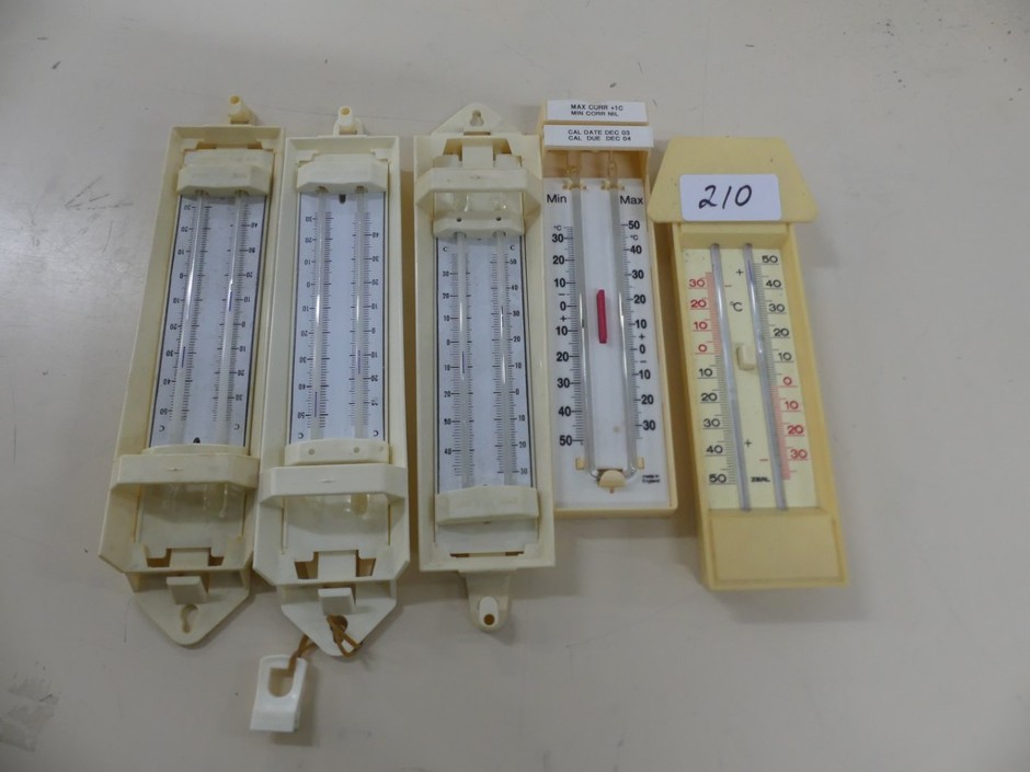 <p>Thermometers Max-Min type</p>
