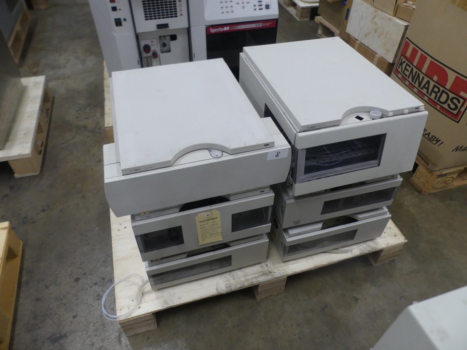 <p>HPLC equipment assorted modules from Agilent/HP</p>