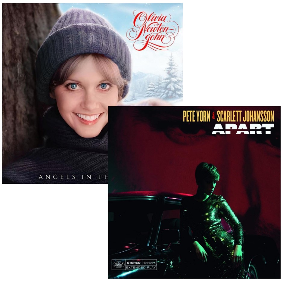 Vinyl Record Bundle – Olivia Newton-John Angels in the Snow, Pete Yorn & Sc