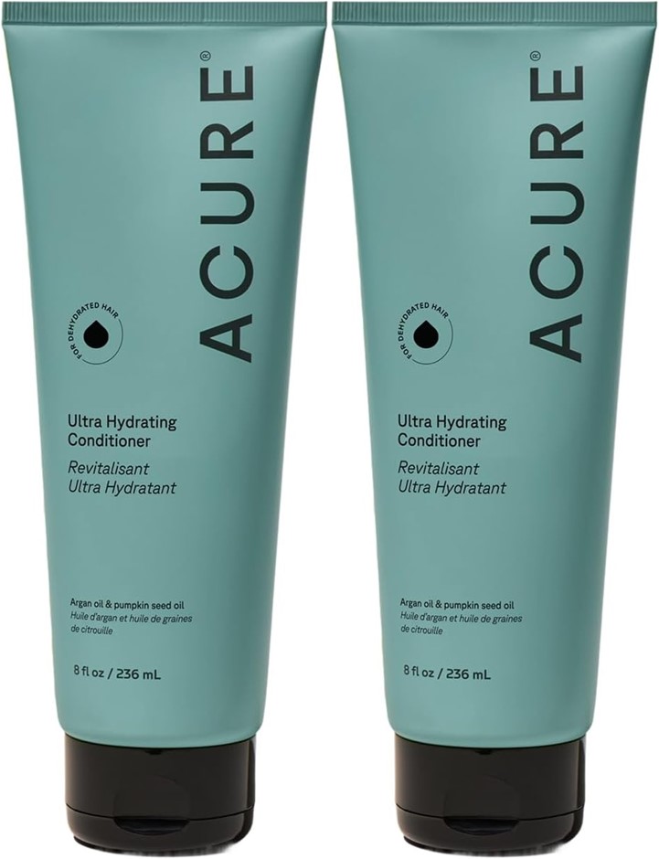 2 x ACURE Conditioner Ultra Hydrating Argan 236ml