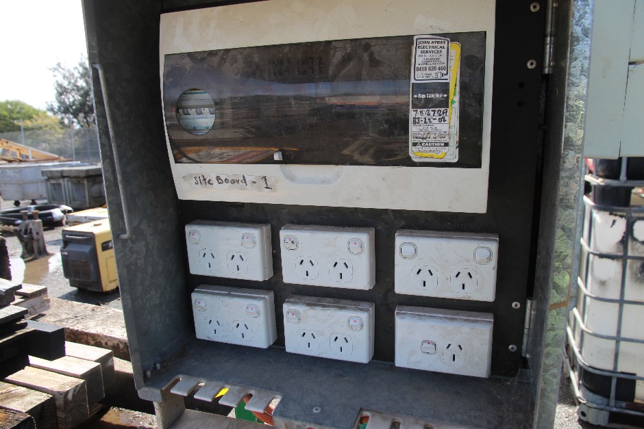 <p>Free Standing Work Site Power Cabinets</p>