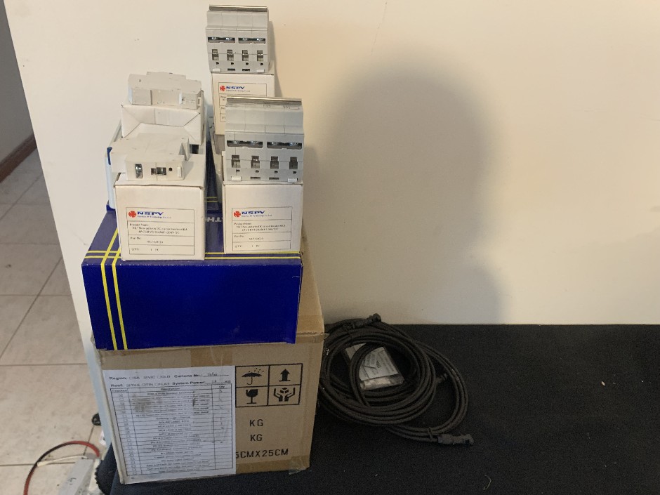 1 x NSVP Breaker Enclosures Solar Electrical Power Supply System (Unused