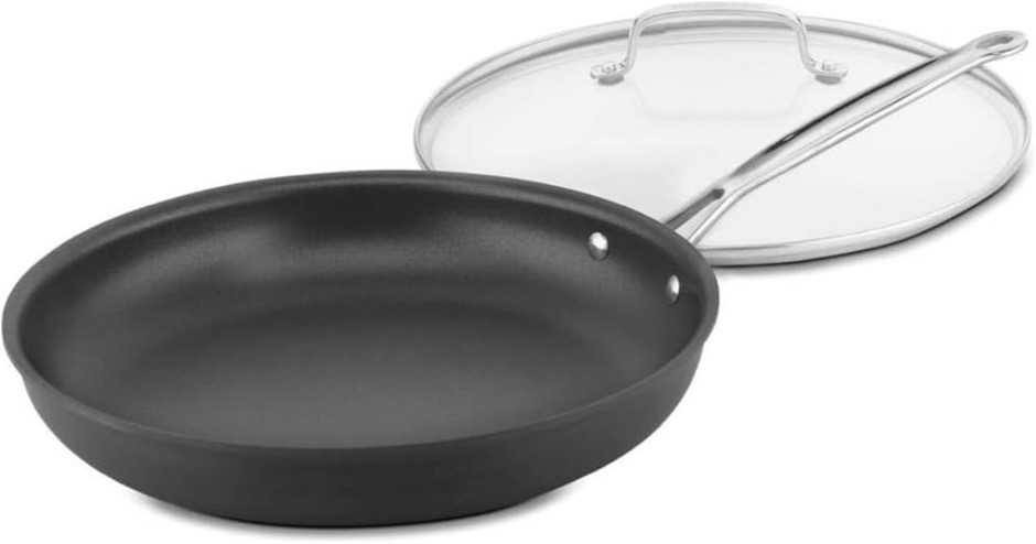 CUISINART 622-30G Chef's Classic Nonstick Hard-Anodized 12-Inch Skillet wit